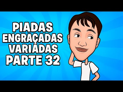 PIADAS ENGRAÇADAS VARIADAS PARTE 32- HUMORISTA THIAGO DIAS