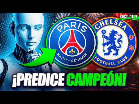 INTELIGENCIA ARTIFICAL PREDICE al CAMPEÓN del MUNDIAL DE CLUBES ¡PSG vs CHELSEA!