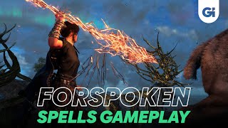 Forspoken \'Spells and Combat\' gameplay