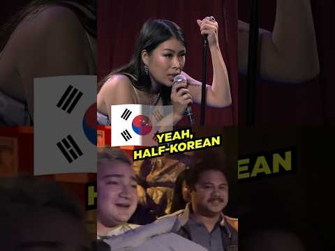 Half Asians🔥#jiaoyingsummers #crowdwork #standupcomedy #halfasian