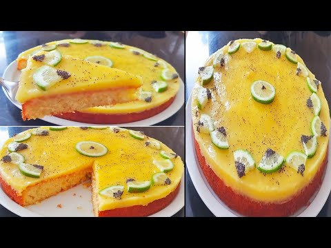 بسبوسة العيد بكريمة الحامض رائعة خفيفة و لذيذة