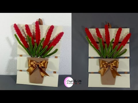 Ide Kreatif Hiasan Dinding dari Kardus dan Kawat Bulu