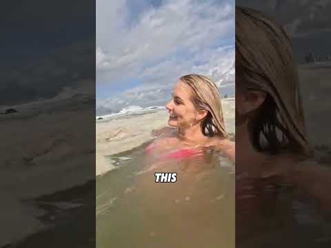 What’s hiding behind the foam in the sea?