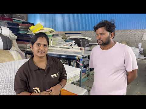 Latex Mattress Manfacturing Process | Darzee Mattress | Mattress store in Telangana