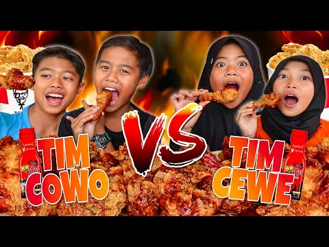 RUSUH‼ PERTARUNGAN BOCIL BARBAR | MUKBANG KFC SAOS SAMYANG NUCLEAR | NO CUT NO EDIT
