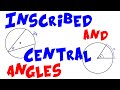Exploring Inscribed and Central Angles in Circles