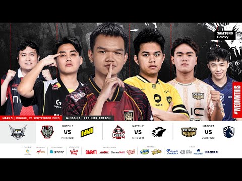 🔴 LIVE | MPL ID S16 | RS Hari 3 Minggu 5 | Bahasa Indonesia