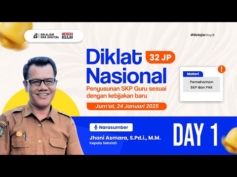 Diklat Day 1 ! Pemahaman SKP dan PAK