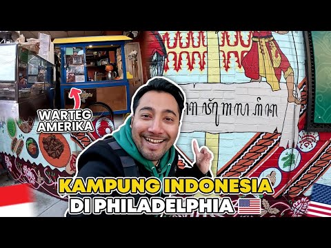 KAMPUNG INDONESIA di  AMERIKA BANYAK WARUNG & WNI