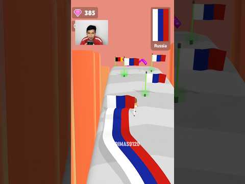 Bikin Bendera Negara Rusia | Part 11 #shorts
