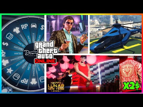 Neue EVENTWOCHE, New Year Update & NACHTCLUB Boni in GTA 5 ONLINE❗️Geld verdienen & Casino Auto GTA!