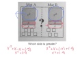 Comparing Expressions with Algebra Tiles