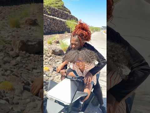 Mom finds son riding fast with grandma then this happened #shorts #chaos #family