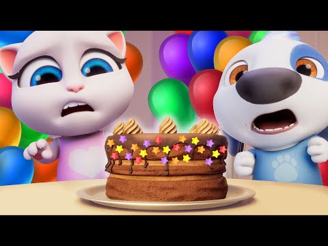 Talking Tom 💯 Bí Ẩn Bánh Sinh Nhật Của Hank  💯 Phim Hoạt Hình Vui Nhộn Cho Trẻ Em