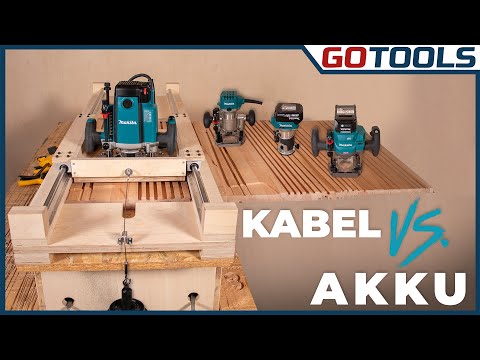 Makita Fräsen-Showdown: 18V vs. 40V vs. Kabel – So krass sind die Unterschiede!