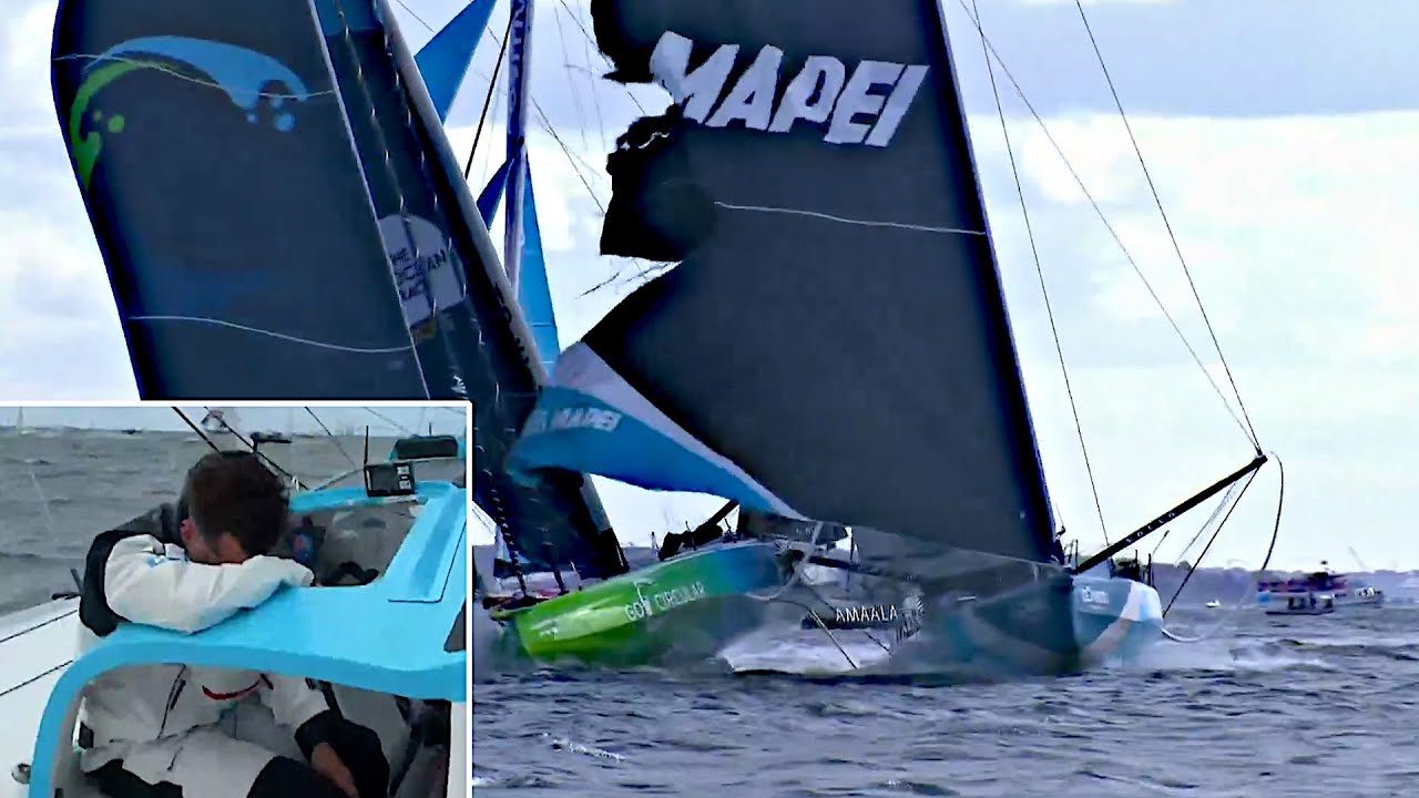 Collisione dopo la partenza della Ocean Race Europe a Kiel | HIGHLIGHTS