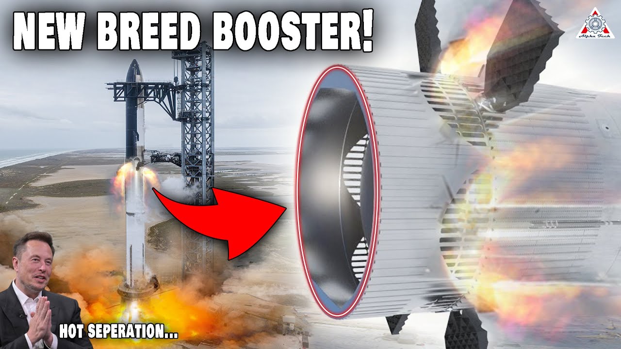 SpaceX’s New Breed Booster revealed! First to reach orbit…