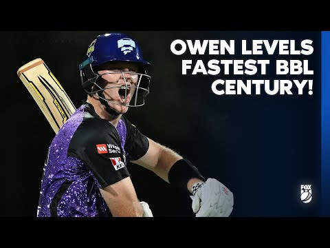 Every Boundary! - Owen EXPLODES with "greatest ever" innings in BBL final! 💣 | BBL | Fox Cricket