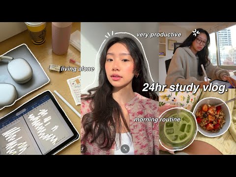 study vlog | a VERY productive day in my life: morning routine, self studying, cooking & pottery