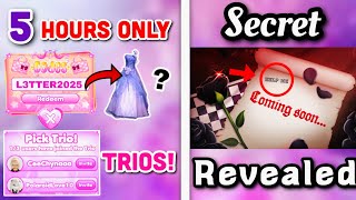 *5 HOURS* Only to get the New Code item?? SECRETS Revealed 🤫 | HUGE UPDATE 
