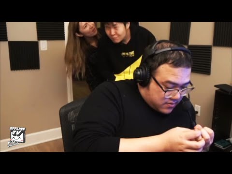 valkyrae helps sykkuno | scuffed bob ross | offlinetv & friends