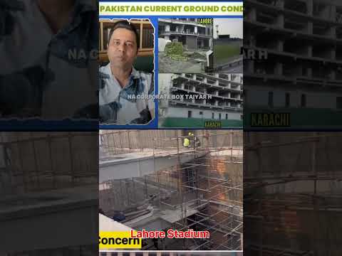 Big Update Champion Trophy ๐ | Pakistan stadium not ready for Match | #championtrophy