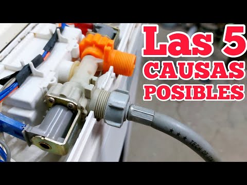 Lavarropas NO Carga AGUA | Guía Completa de Reparacion