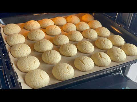 Katı Yağsız❗️SIVI YAĞLI Az Malzemeli Nefis Bir KURABİYE 💯30 Dk’da Tabakta👍