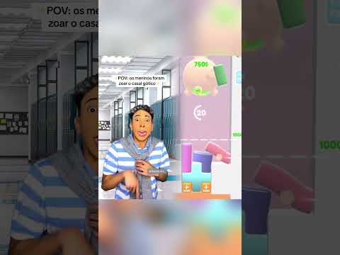 POV: os meninos foram zoar o casal gótico #pov #shorts