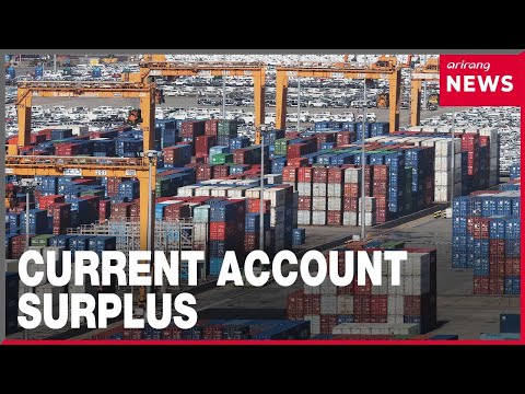 YouTube video thumbnail: S. Korea Posts US$ 13.47 Billion Current Account Surplus in Sept.