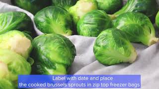 How to Cook Brussels Sprouts: Freezing Brussels Sprouts thumbnail
