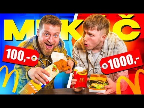 100kč vs 1000kč - KDO UVAŘÍ LEPŠÍ MEKÁČ? @Pimpscz