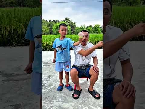Truco de magia con papá 🤹‍♂️👨‍👧