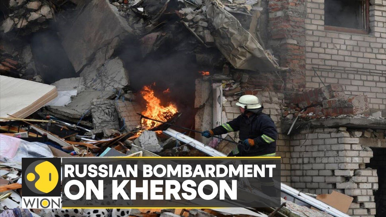 Heavy Russian Shelling Rains down on Kherson
