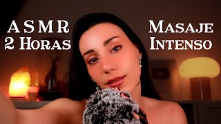ASMR 2 HORAS Limpieza de Orejas & Masajes Intensos 🪔Susurros Relajantes Español🧡💤
