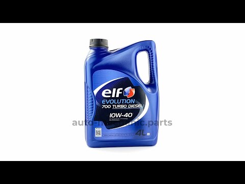 Моторное масло ELF Evolution 700 Turbo Diesel 10W-40, 4 литра - Auto-Mechanic
