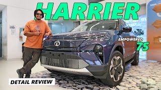 2025 Tata Harrier EV Empowered 75 Top Model 🔋 Full Walkaround, Features, Range & Price