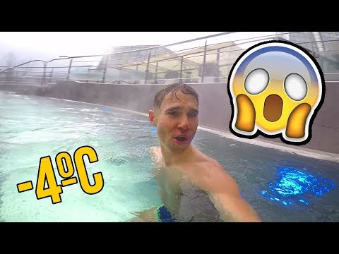 ME BAÑO A -4 GRADOS ¿TÚ LO HARÍAS?