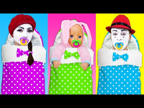 Пупсики БЕБИ БОН собираются гулять! Видео куклы. Весёлые игры одевалки. Детские мультики с Baby Born