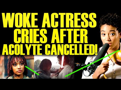 WOKE ACTRESS ATTACKS AFTER ACOLYTE GETS CANCELLED BY DISNEY! AMANDLA STENBERG MELTDOWN