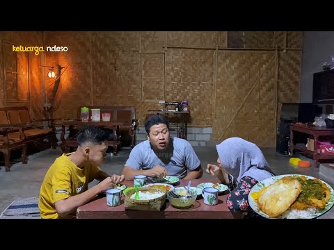 lalapan,Sego jamur ,sambel ijo, makan bersama keluarga, nikmat luar biasa,masakan desa