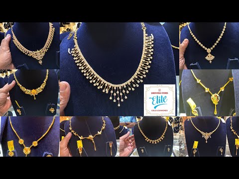 10g Onwards Lightweight Stone Necklace Collection | Fancy Stone Necklace