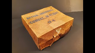 1950 Ration Individual In Flight IF-4 Pilot MRE Preserved Food Review