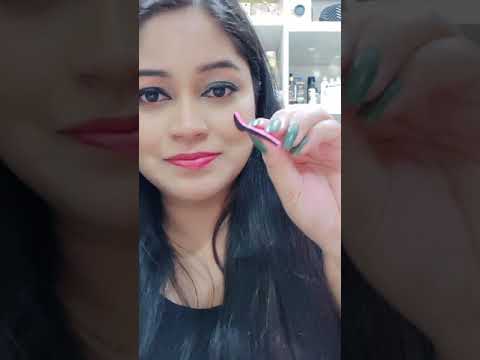 Testing Viral Eyeliner Stamp for perfect eyeliner  #Shorts #benaturalshorts #Rekhasharmashorts