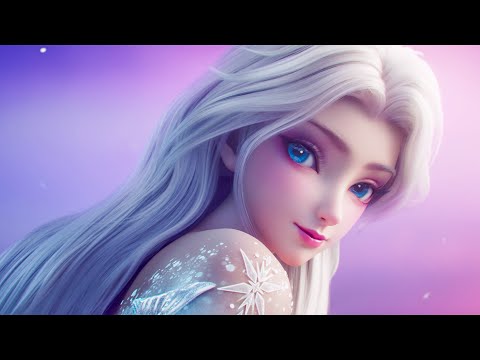 Alan Walker Remix: EDM Energy | Alan Walker Song & Frozen Animation Video