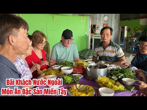 Mạnh thường quân ở Úc thăm vợ chồng Tôi Người Miền Tây, Thái mời món ốc gác bếp ai cũng mê