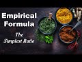 Empirical and Molecular Formulas