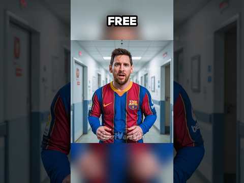 Messi Pretended to be sick to get Lollipops!🍭