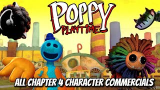 All Poppy playtime character commercials