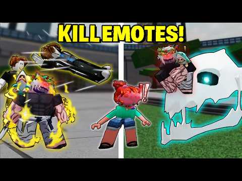 😱 Probando TODOS! los K1IL EMOTES en HEROES BATTLEGROUNDS ROBLOX 🔥